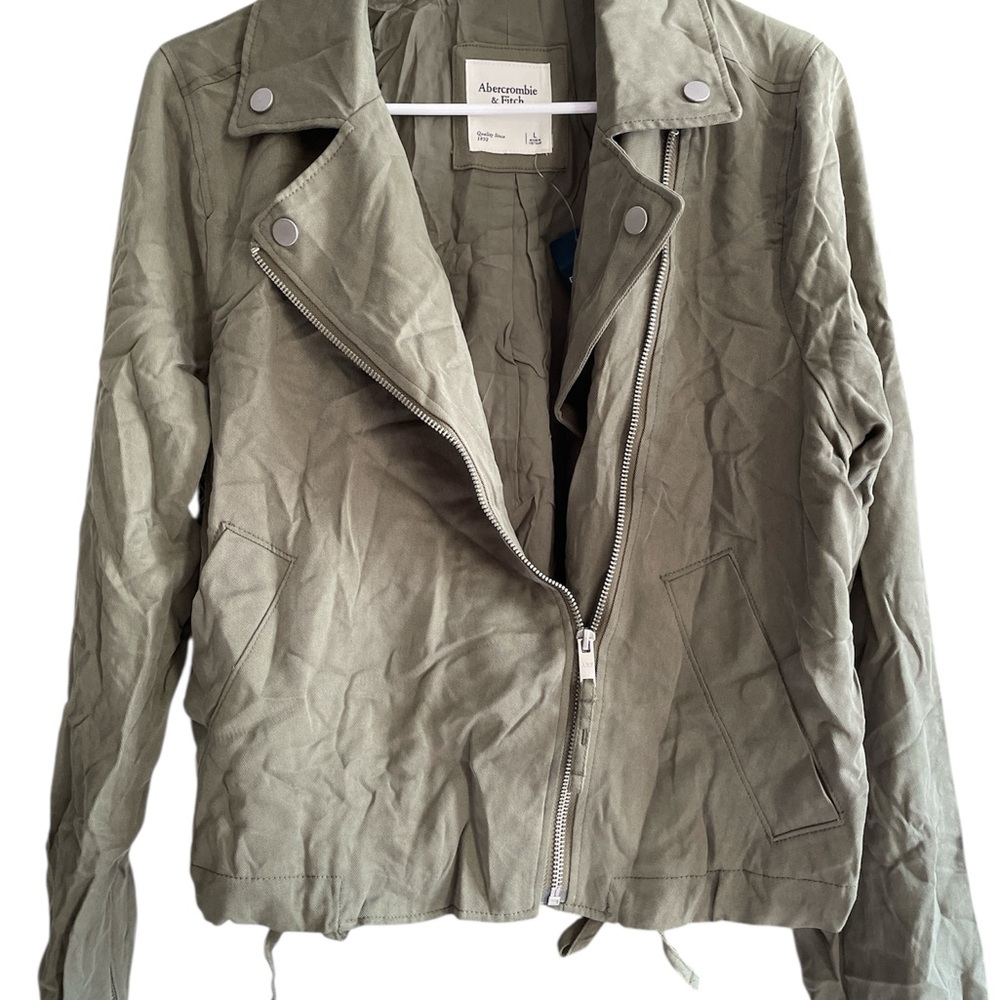 Abercrombie & Fitch Khaki Utility Jacket